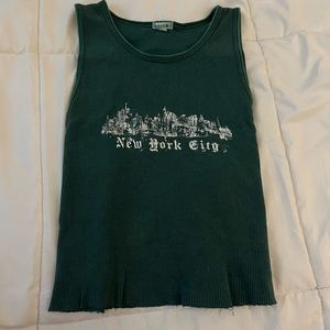 Garage Ribbed Tank Top